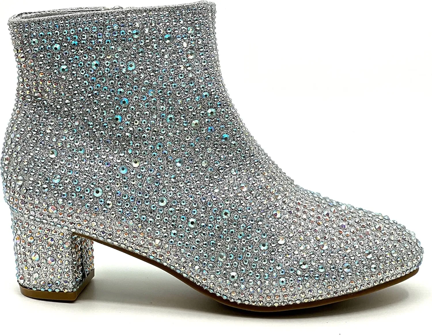 Forever Kids Rhinestone Ankle booties