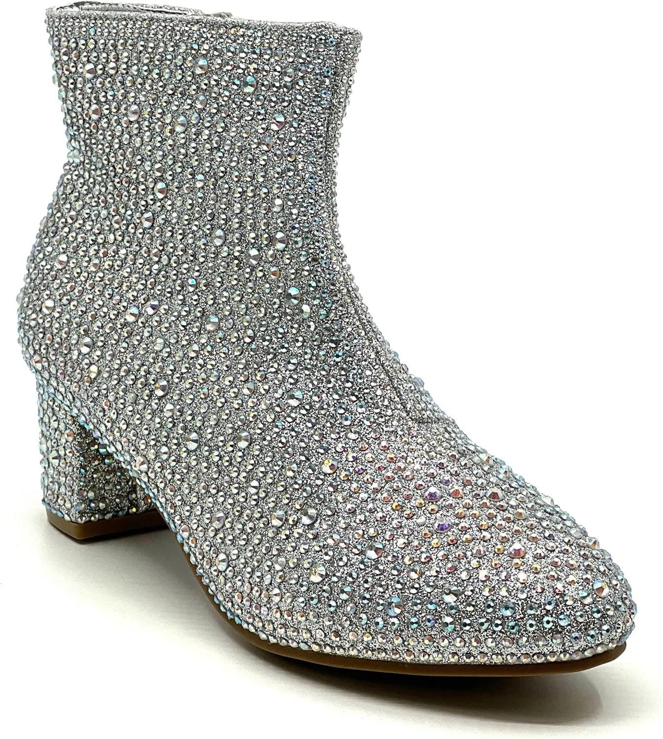 Forever Kids Rhinestone Ankle booties