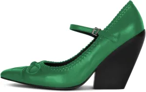 FOWT Crocodile Pattern Mary Jane Shoes for Women Snake Skin Mary Jane Pumps Ankle Buckle Straps Pump Square Toe Chunky Heels Uniform Dress Lolita Shoes Party, Blue Size 4-16