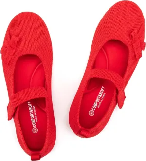 Frank Mully Girls Dress Shoes Mary Janes Girl Flats Slip on Ballet Flat Party School Shoes with Bow Toddler/Little Kid/Big Kid