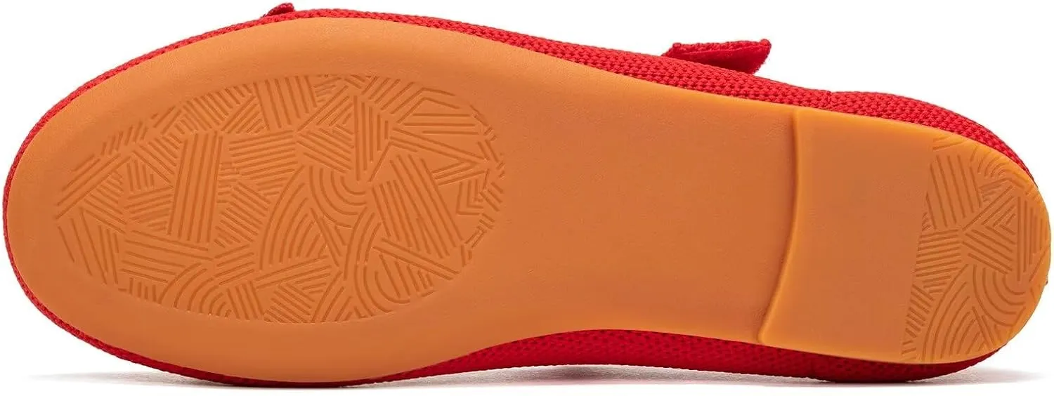 Frank Mully Girls Dress Shoes Mary Janes Girl Flats Slip on Ballet Flat Party School Shoes with Bow Toddler/Little Kid/Big Kid
