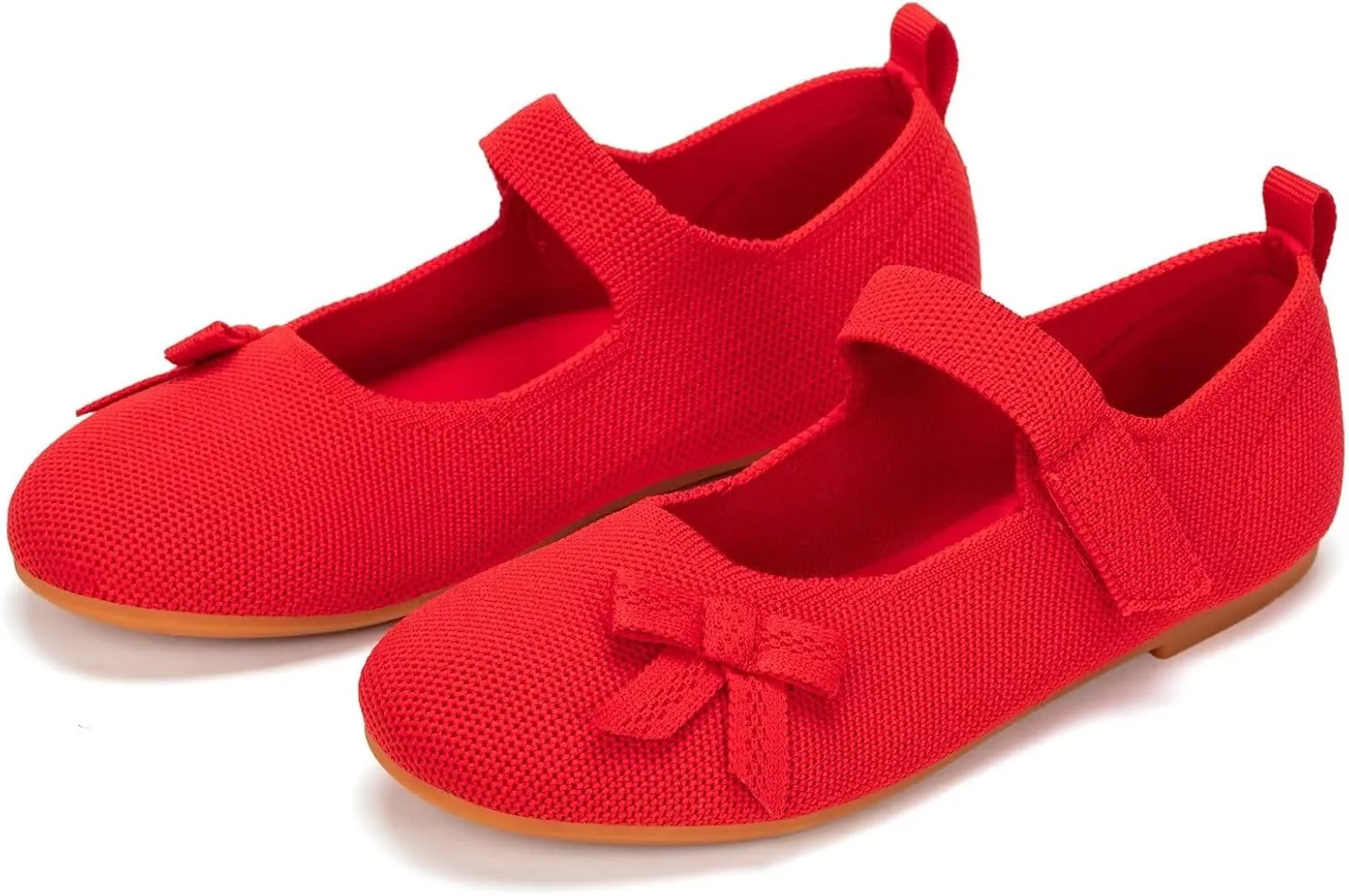 Frank Mully Girls Dress Shoes Mary Janes Girl Flats Slip on Ballet Flat Party School Shoes with Bow Toddler/Little Kid/Big Kid