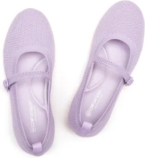 Frank Mully Girls Dress Shoes Mary Janes Girl Flats Slip on Ballet Flat Party School Shoes with Bow Toddler/Little Kid/Big Kid