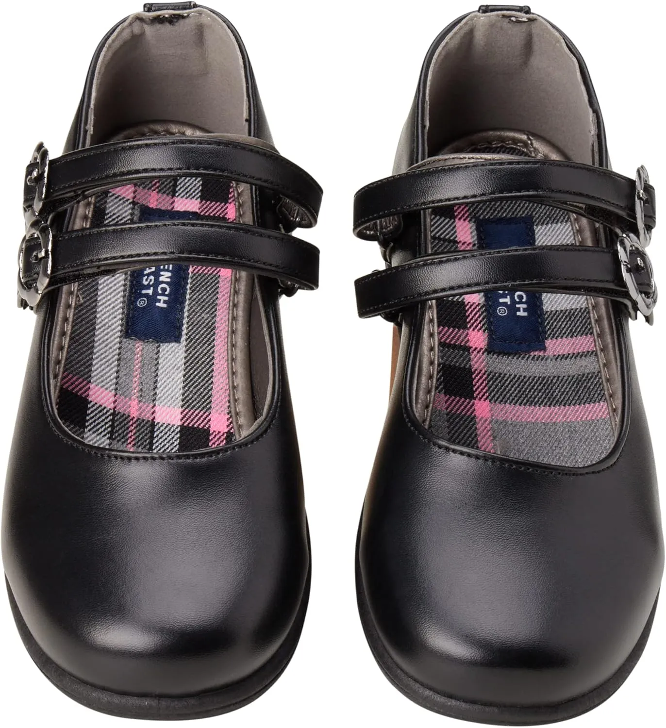 French Toast Girls' Dress Shoes - Leatherette Mary Jane School Uniform Flats (Toddler/Girl)