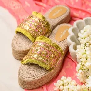 Gajra Pink Espadrilles