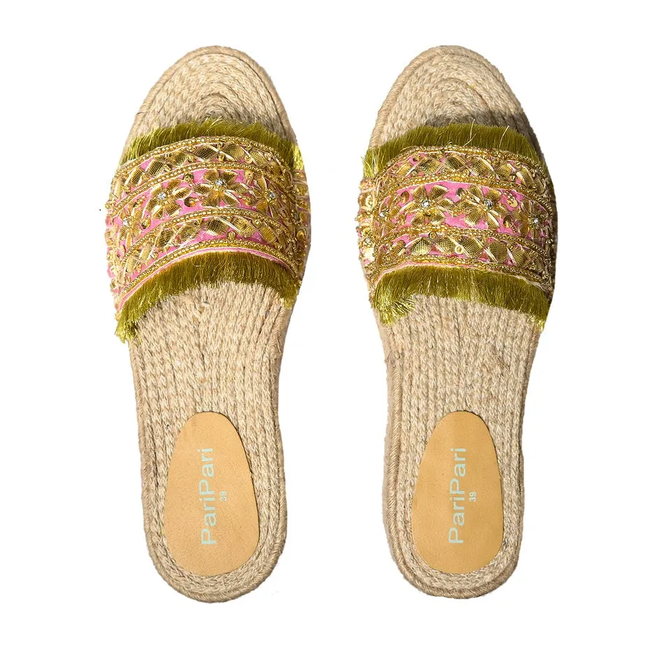 Gajra Pink Espadrilles