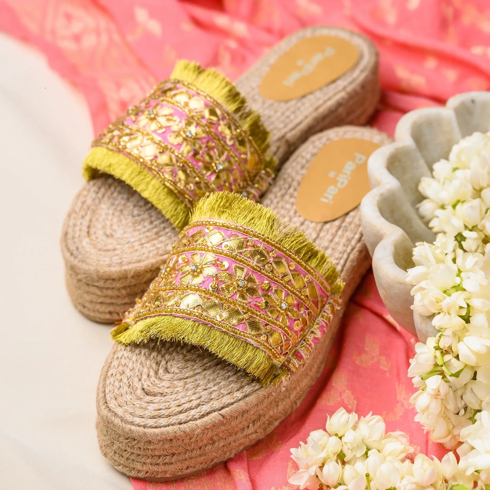 Gajra Pink Espadrilles