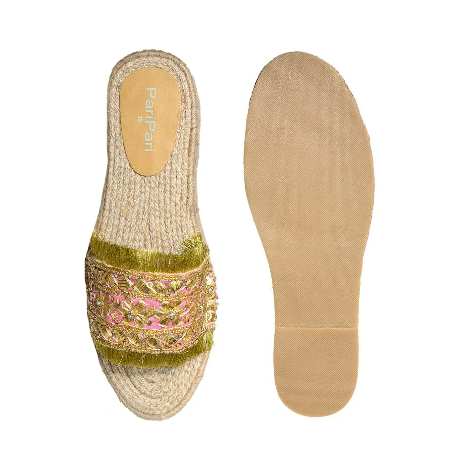 Gajra Pink Espadrilles