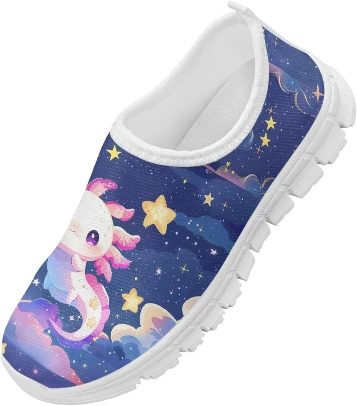 Girls Slip On Sneakers Tennis Shoes Fancy Little Kids Running Shoes