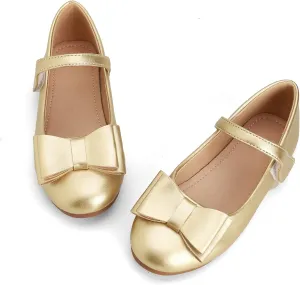 Girls Toddler Dress Shoes Ballet Mary Jane Flats for Baby Little Kids Girl
