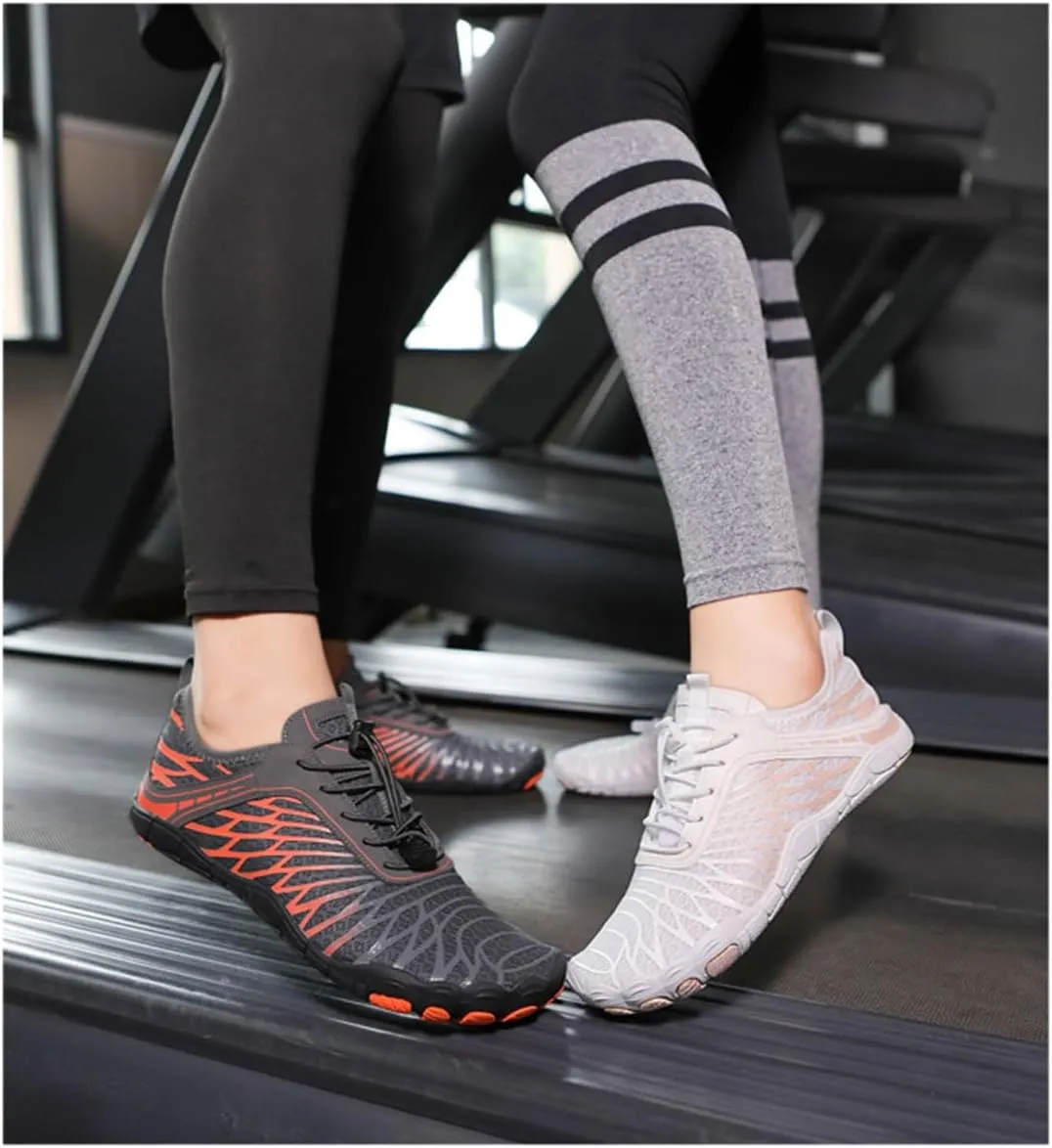 Grounded Barefoot Footwear for Women and Men, Non Slip Hikes Water Shoes for Neuropathy, Hiking Bare Foot Unisex, Foot Shaped Sneakers Wide Toe Box