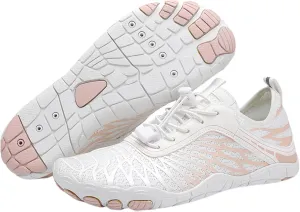 Grounded Barefoot Footwear for Women and Men, Non Slip Hikes Water Shoes for Neuropathy, Hiking Bare Foot Unisex, Foot Shaped Sneakers Wide Toe Box