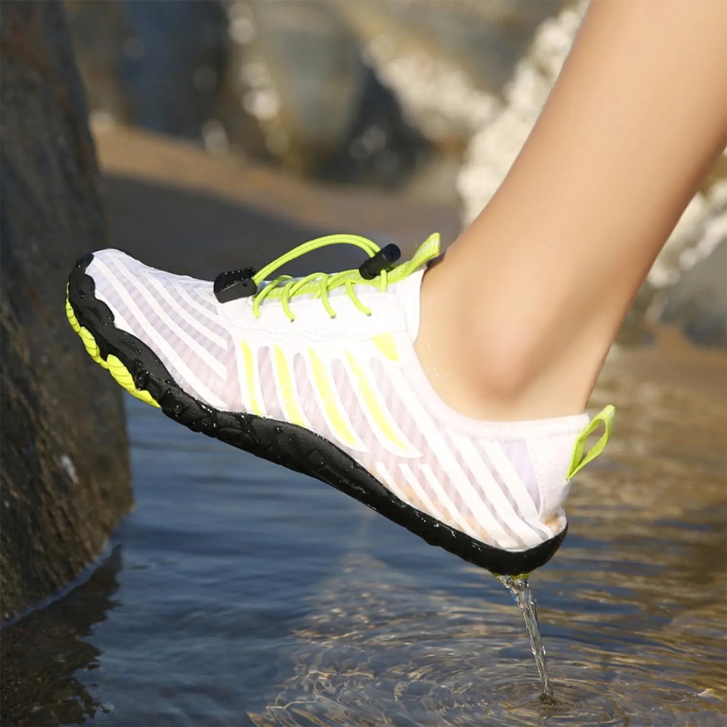 Grounded Barefoot Footwear for Women and Men, Non Slip Hikes Water Shoes for Neuropathy, Hiking Bare Foot Unisex, Foot Shaped Sneakers Wide Toe Box