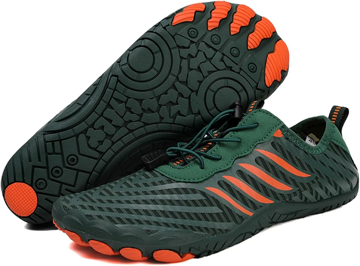 Grounded Barefoot Footwear for Women and Men, Non Slip Hikes Water Shoes for Neuropathy, Hiking Bare Foot Unisex, Foot Shaped Sneakers Wide Toe Box