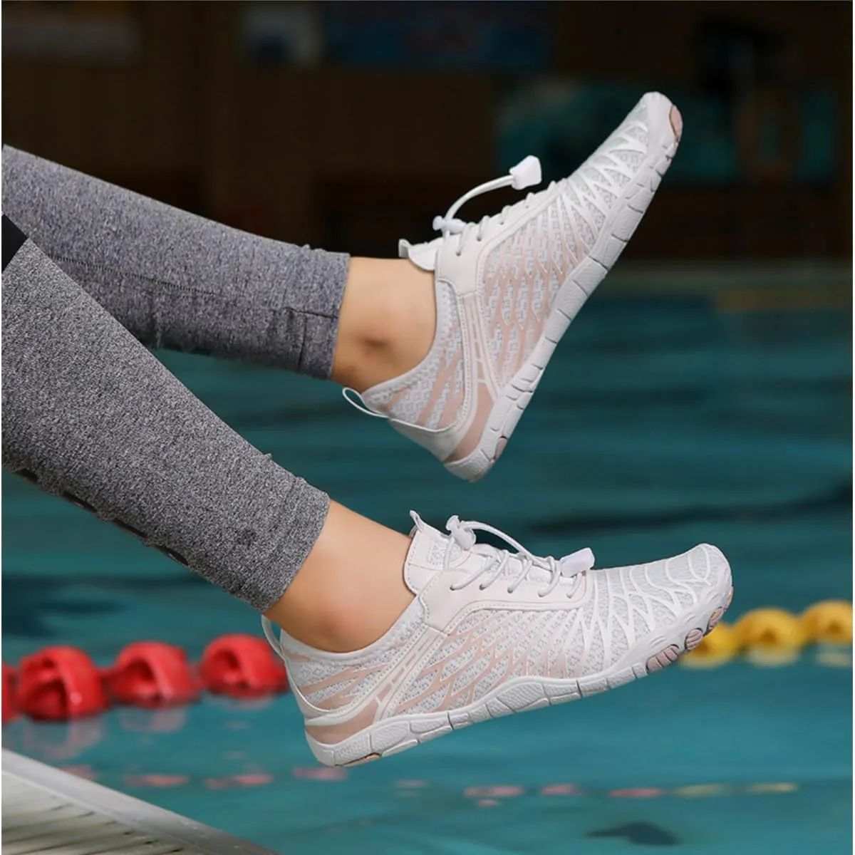 Grounded Barefoot Footwear for Women and Men, Non Slip Hikes Water Shoes for Neuropathy, Hiking Bare Foot Unisex, Foot Shaped Sneakers Wide Toe Box