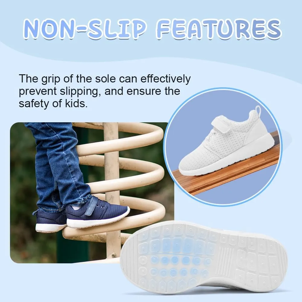 HIITAVE Toddler/Little Kid Boys Girls Shoes Running/Walking Sports Sneakers