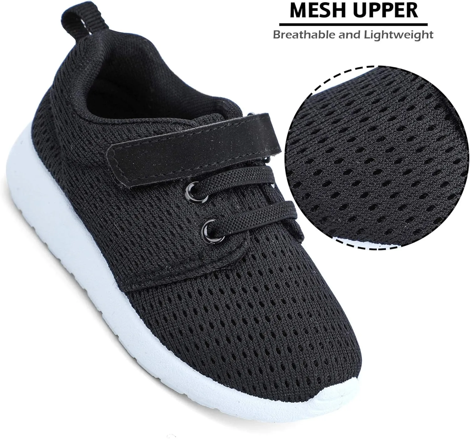 HIITAVE Toddler/Little Kid Boys Girls Shoes Running/Walking Sports Sneakers