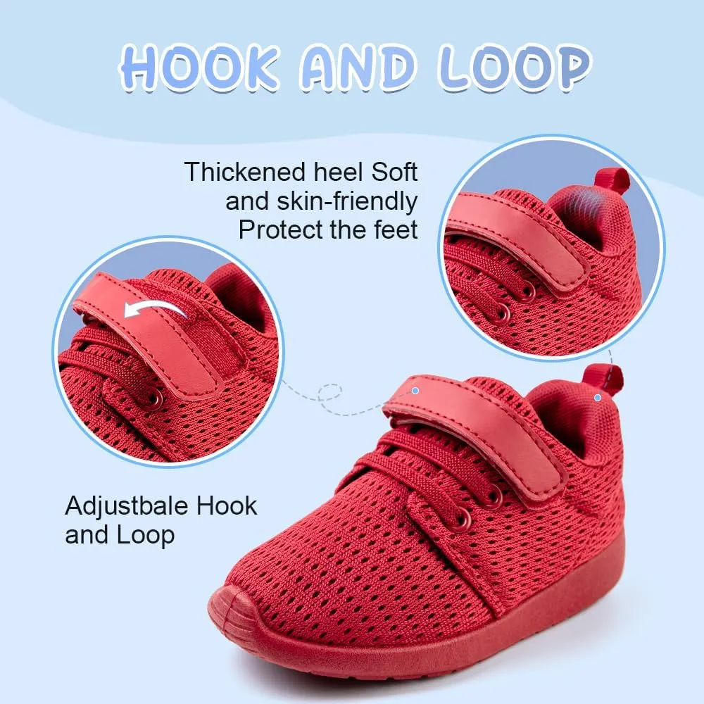 HIITAVE Toddler/Little Kid Boys Girls Shoes Running/Walking Sports Sneakers