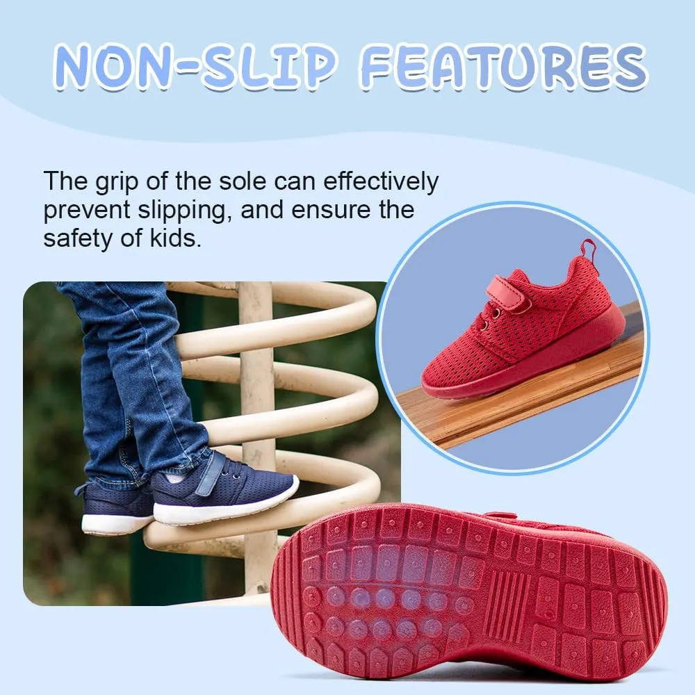 HIITAVE Toddler/Little Kid Boys Girls Shoes Running/Walking Sports Sneakers