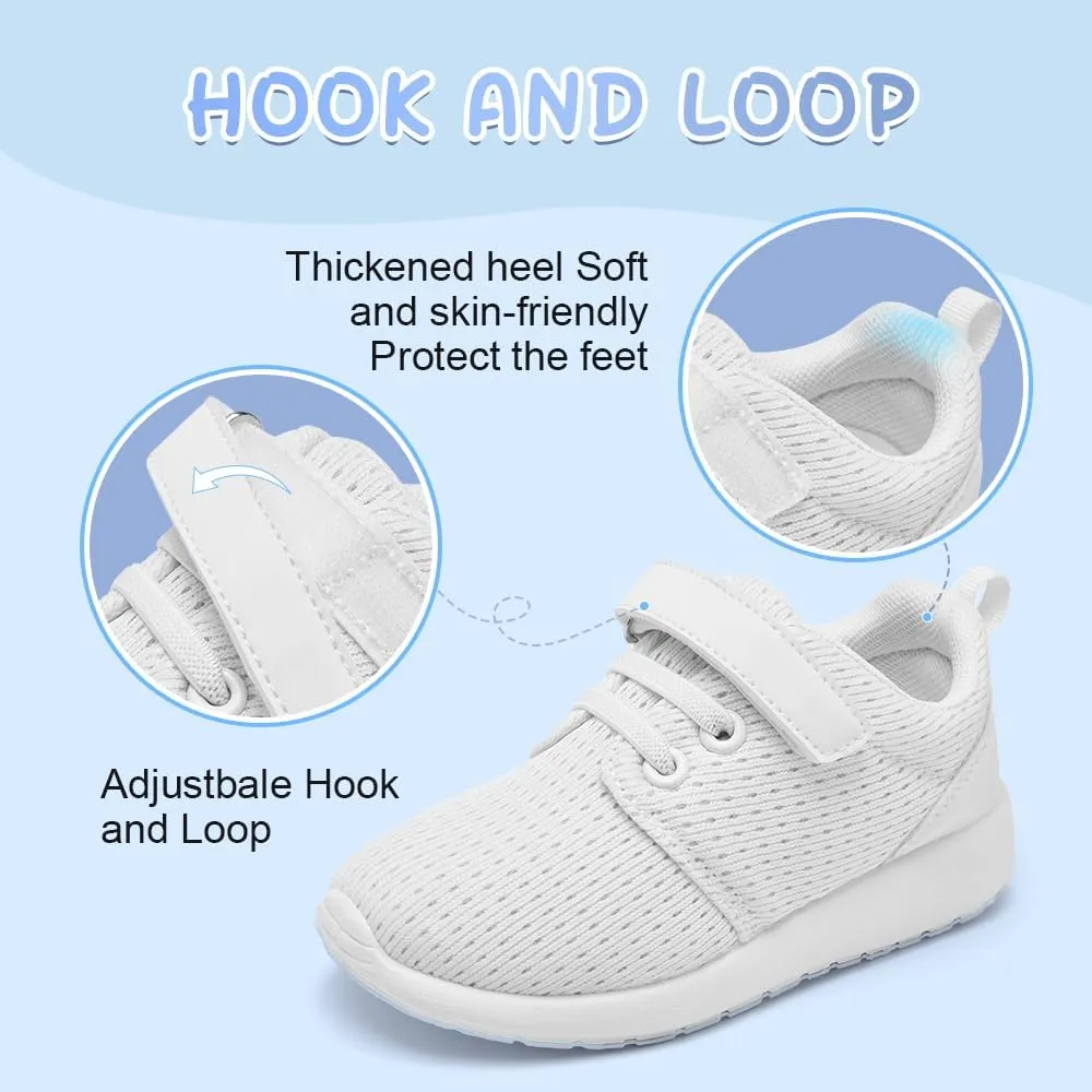 HIITAVE Toddler/Little Kid Boys Girls Shoes Running/Walking Sports Sneakers