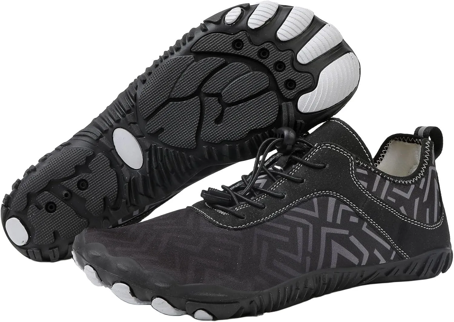 Hike Barefoot Footwear Pro Barefoot Shoes for Women Men Comfortable Wide Toe Non-Slip Water Shoes Unisex Walking Swimming Kayaking Hiking Sneakers