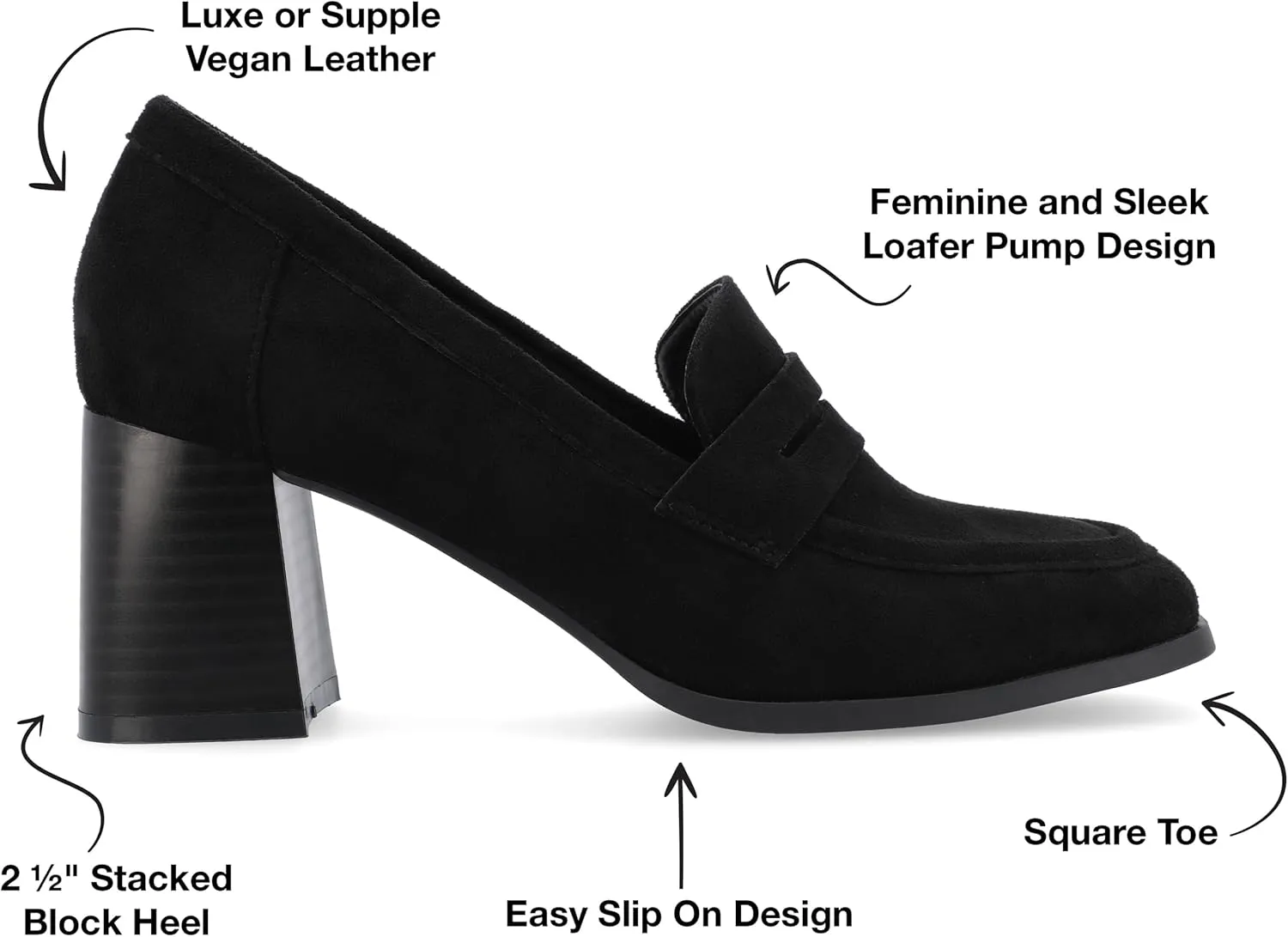 Journee Women's Comfort Foam Malleah Pumps