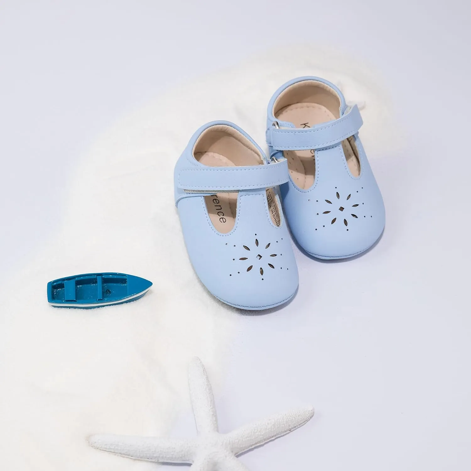 Kiderence Baby Girls Prewalker Mary Jane Flats Bowknot Princess Dress Shoes (Infant/Toddler)