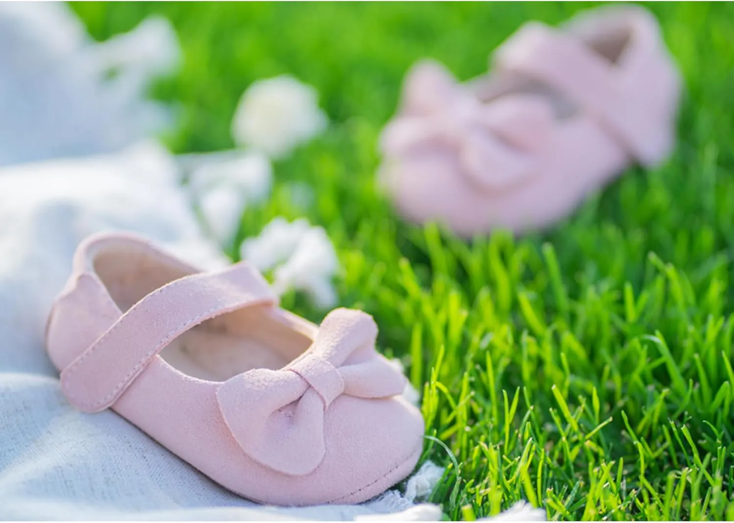 Kiderence Baby Girls Prewalker Mary Jane Flats Bowknot Princess Dress Shoes (Infant/Toddler)