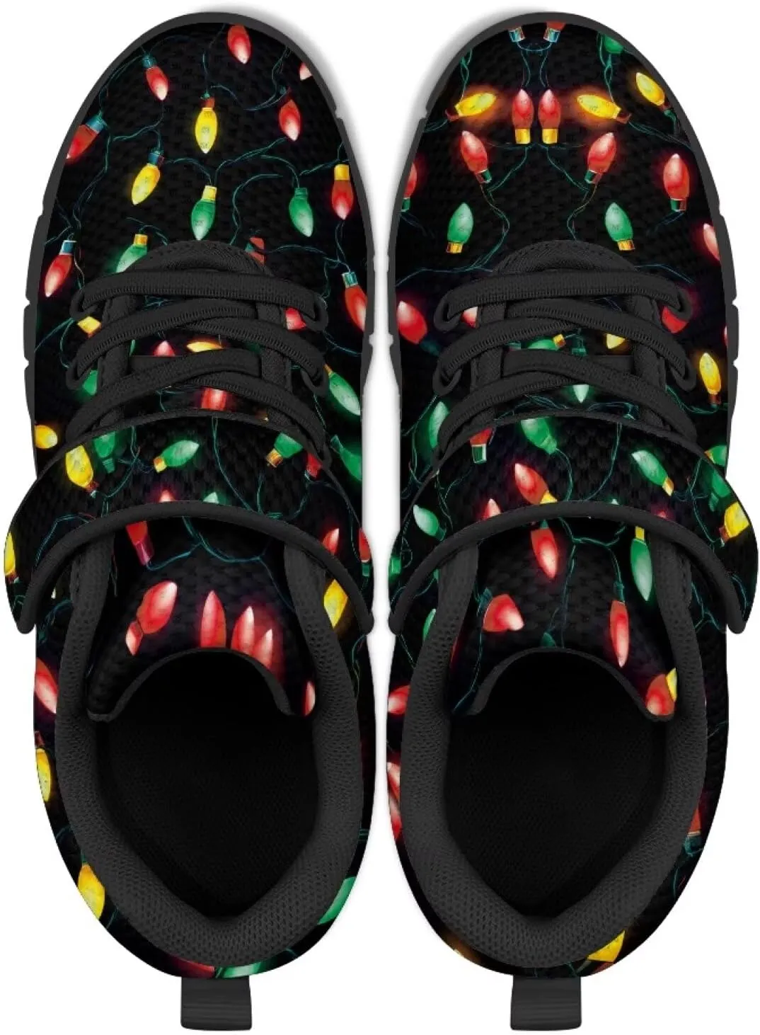 Kids Strap Sneakers Non-Slip School Loafers Shoes Sports Running Walking Shoes Casual Wide Barefoot Shoes