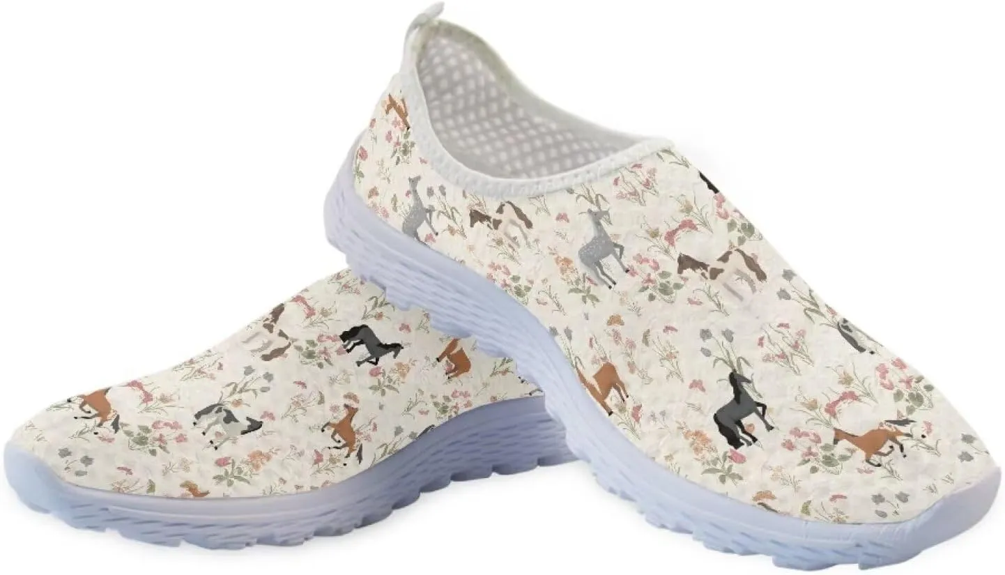 Kuiaobaty Fashion Sneakers Lightweight Breathable Slip-Ons Walking Shoes Athletic Casual Footwear Women's Men's Loafers
