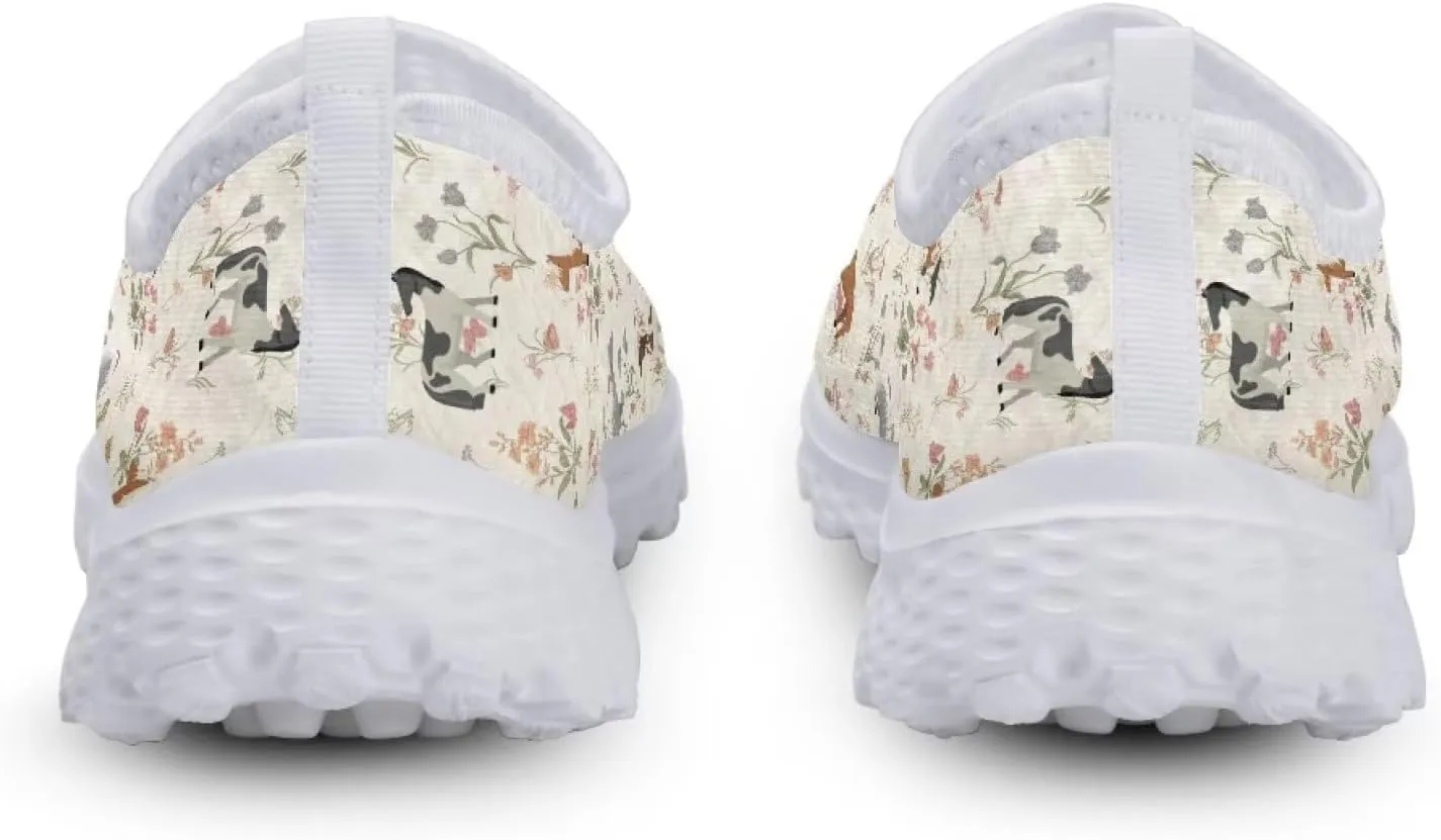 Kuiaobaty Fashion Sneakers Lightweight Breathable Slip-Ons Walking Shoes Athletic Casual Footwear Women's Men's Loafers