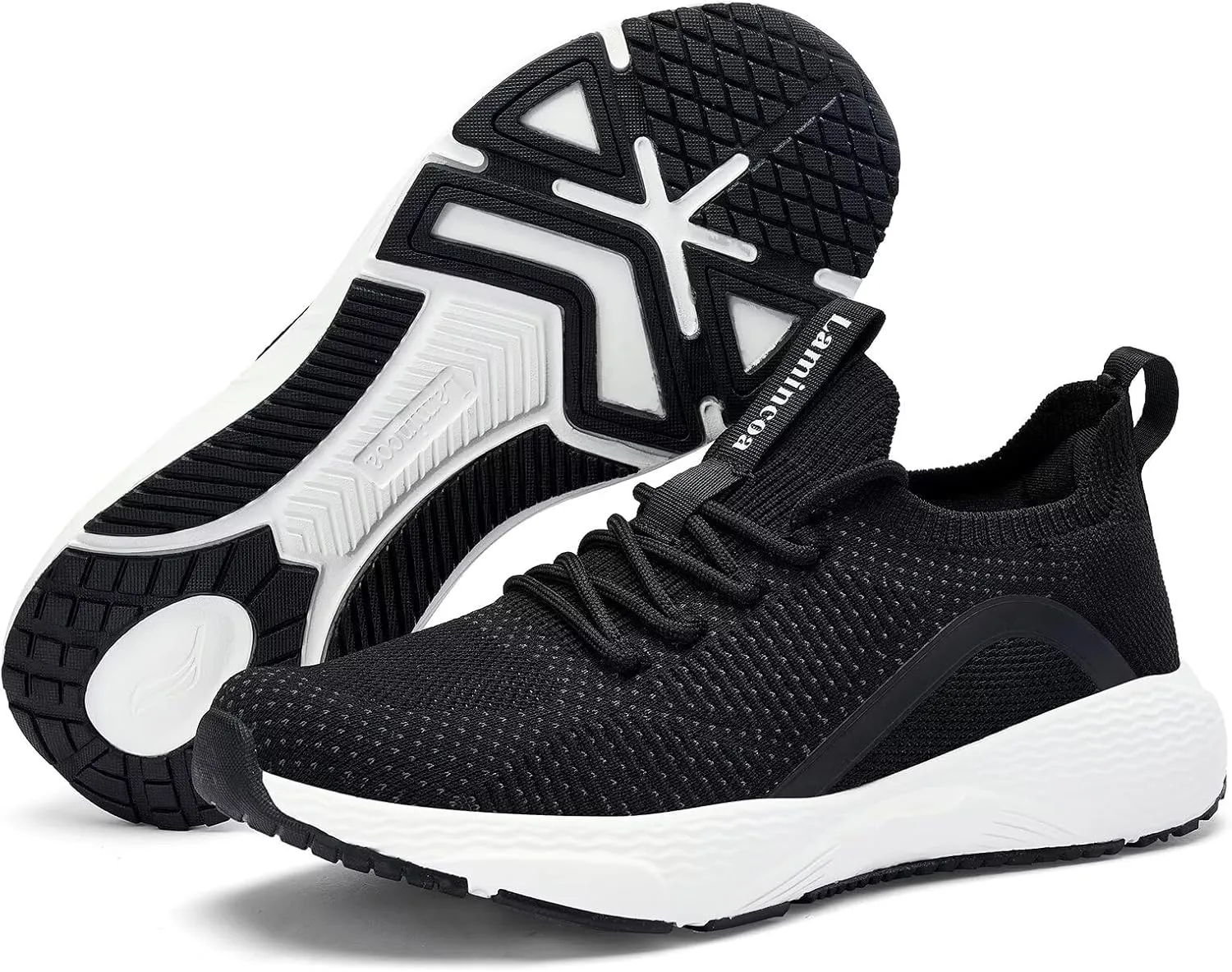 Lamincoa Women's Running Shoes Slip on Walking Sneaker Lightweight Tennis Shoes Casual Athletic Sneakers for Outdoor Gym Workout