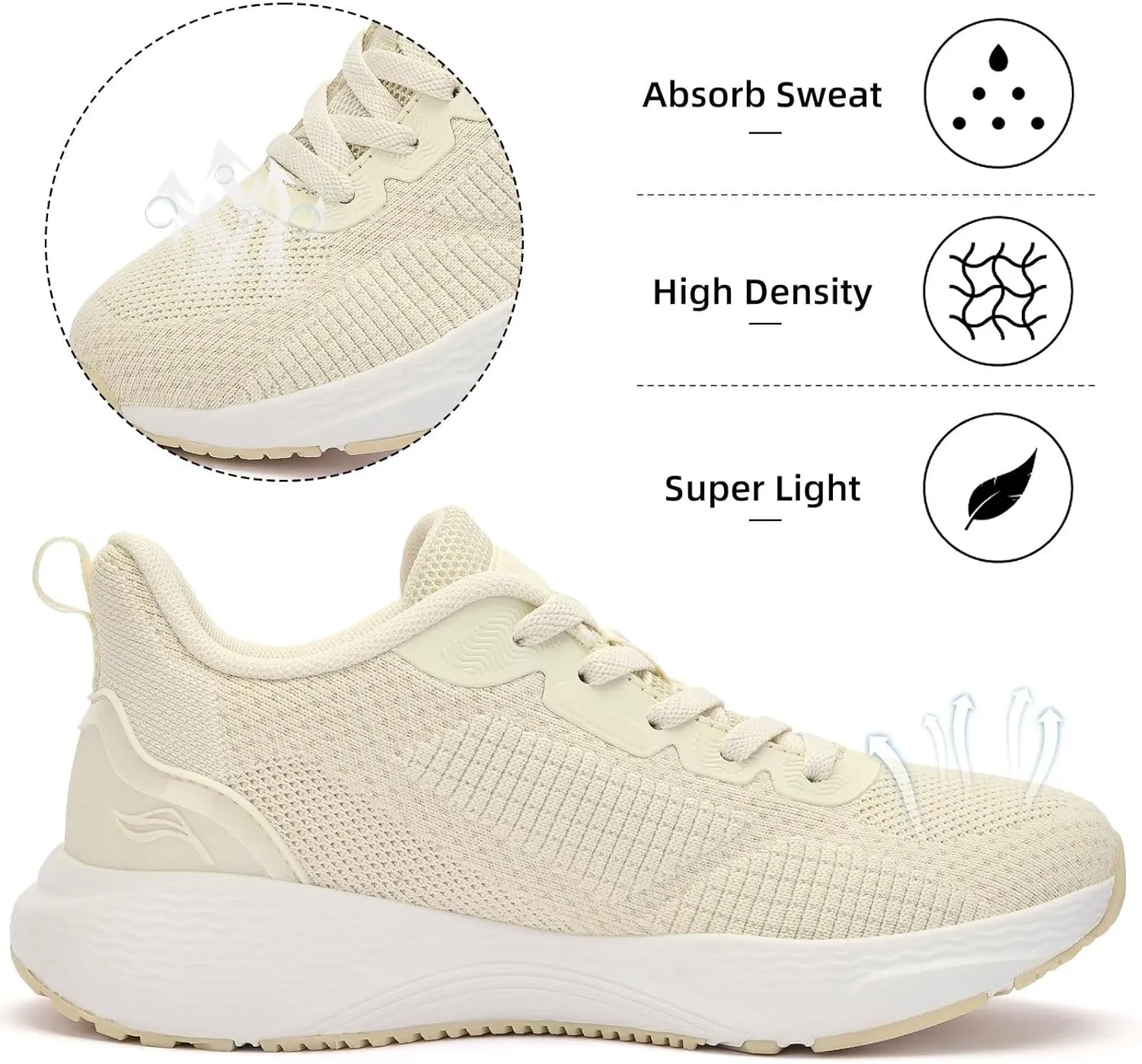 Lamincoa Women's Walking Lightweight Shoes Non Slip Running Sneakers Tennis Outdoor Workout Shoes for Women