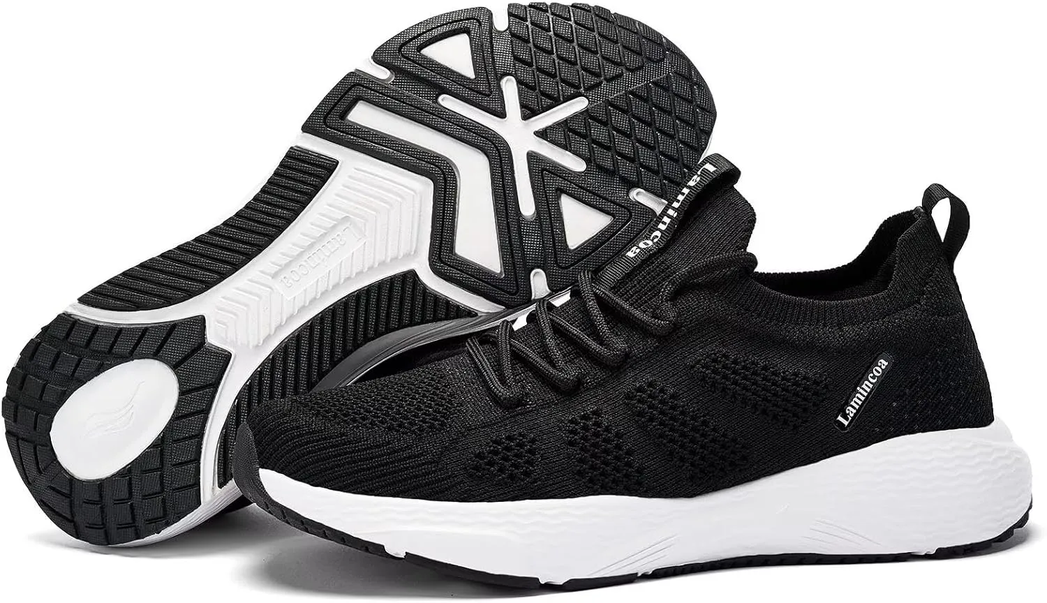 Lamincoa Women's Walking Running Sneakers Slip on Tennis Shoes Casual Athltic Gym Workout Sneakers