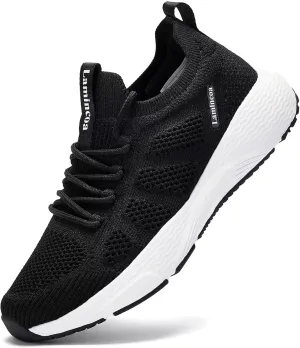 Lamincoa Women's Walking Running Sneakers Slip on Tennis Shoes Casual Athltic Gym Workout Sneakers