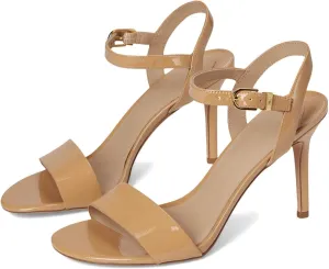 Lauren Ralph Lauren Women's Gwen Crinkle Patent Leather Sandals