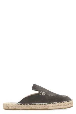 Leather espadrilles