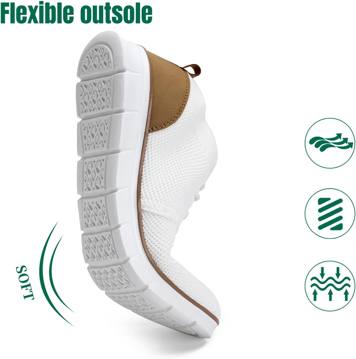 LEZTA Men's Casual Dress Shoes Sneakers Business Lightweight Oxfords Arch Support Walking