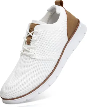 LEZTA Men's Casual Dress Shoes Sneakers Business Lightweight Oxfords Arch Support Walking