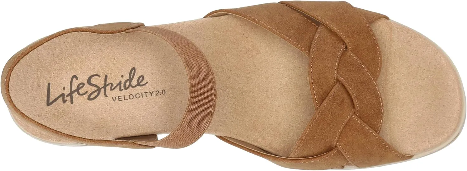 Lifestride Women's Zuri Ankle Strap Sandal