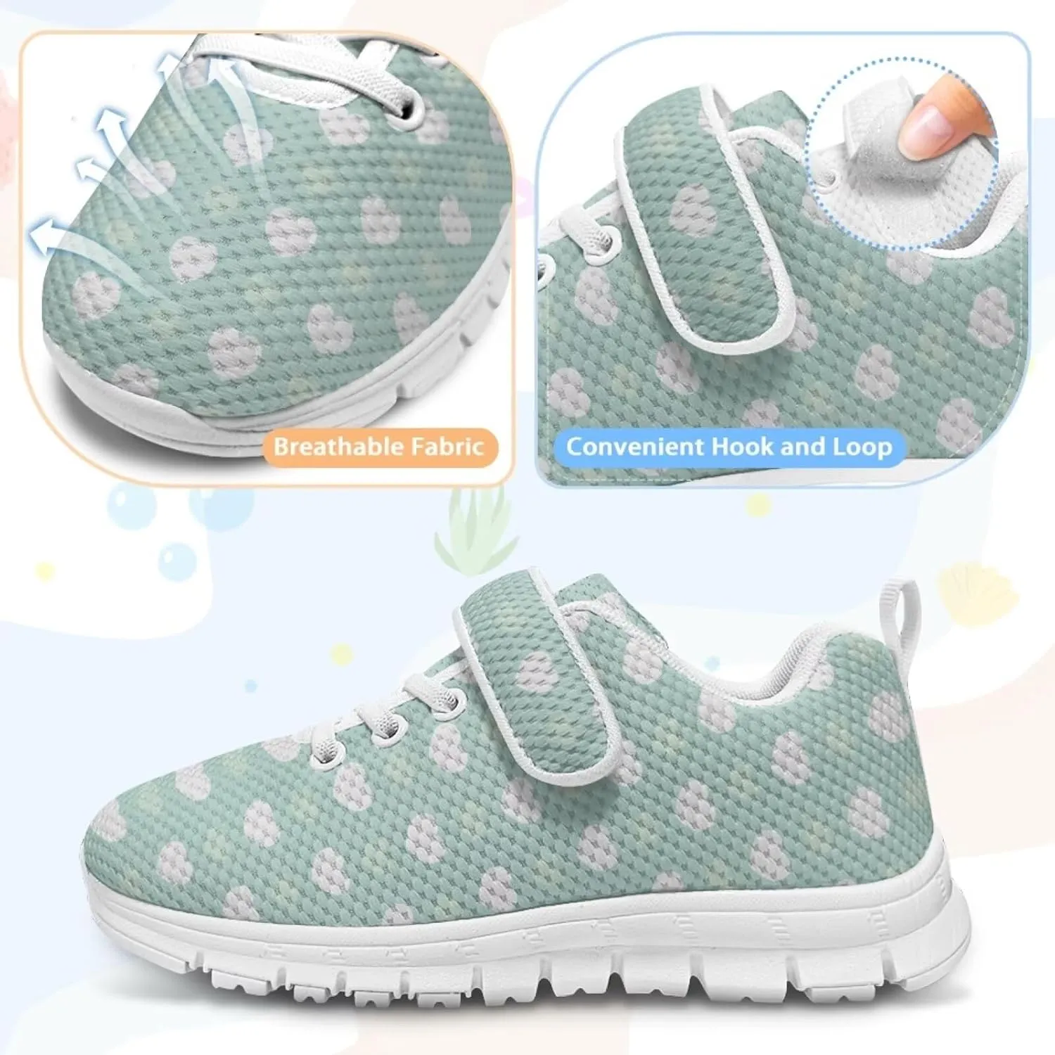 Little Boys Athletic Sneakers Sport Shoes Hook Loop Walking Strap Sneaker Hiking Birthday Shoe