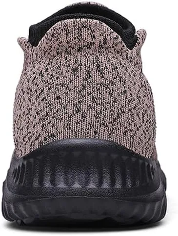 LLTMALL Non-Slip Sock Walking Sneakers Lightweight Knit Athletic Casual Slip-on Shoes for Women