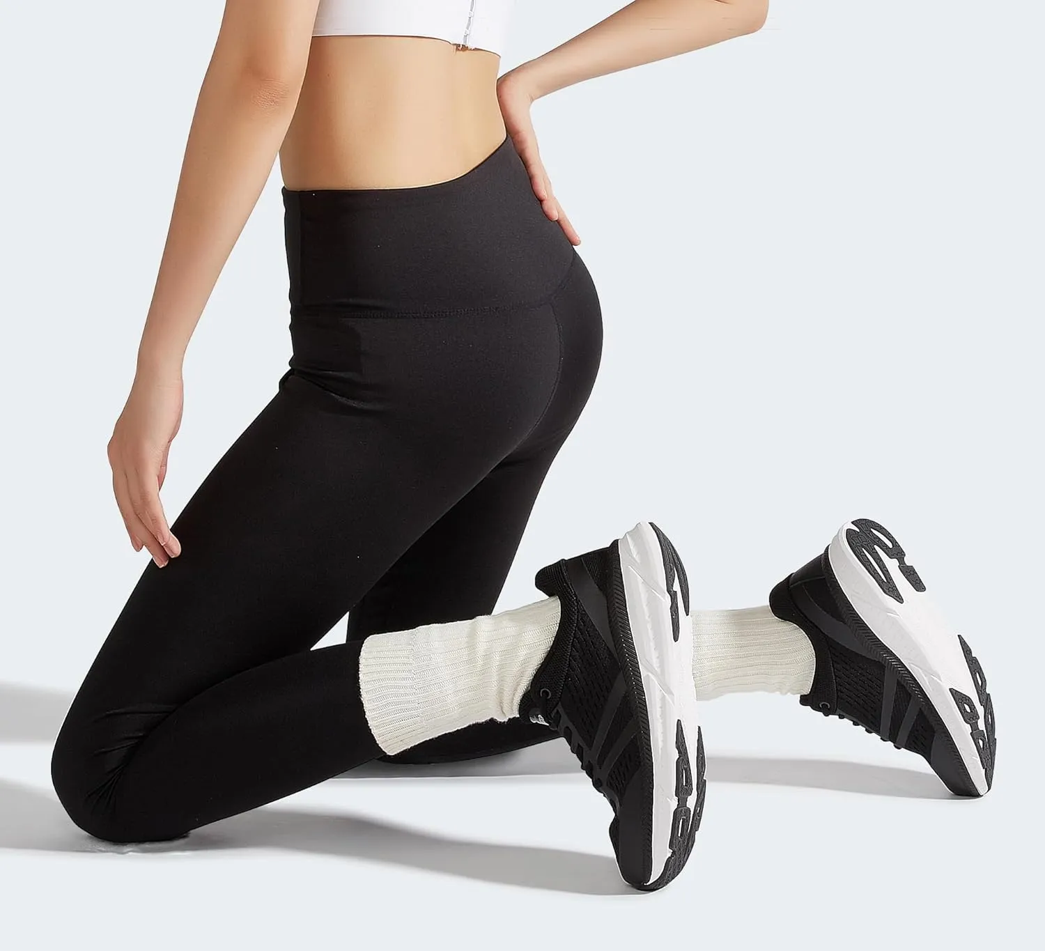 LUCKY STEP Women Walking Running Shoes Comfortable Hiking Shoes Breathable Non Slip Chunky Tennis Cross Training Workout Athletic Gym Sneakers