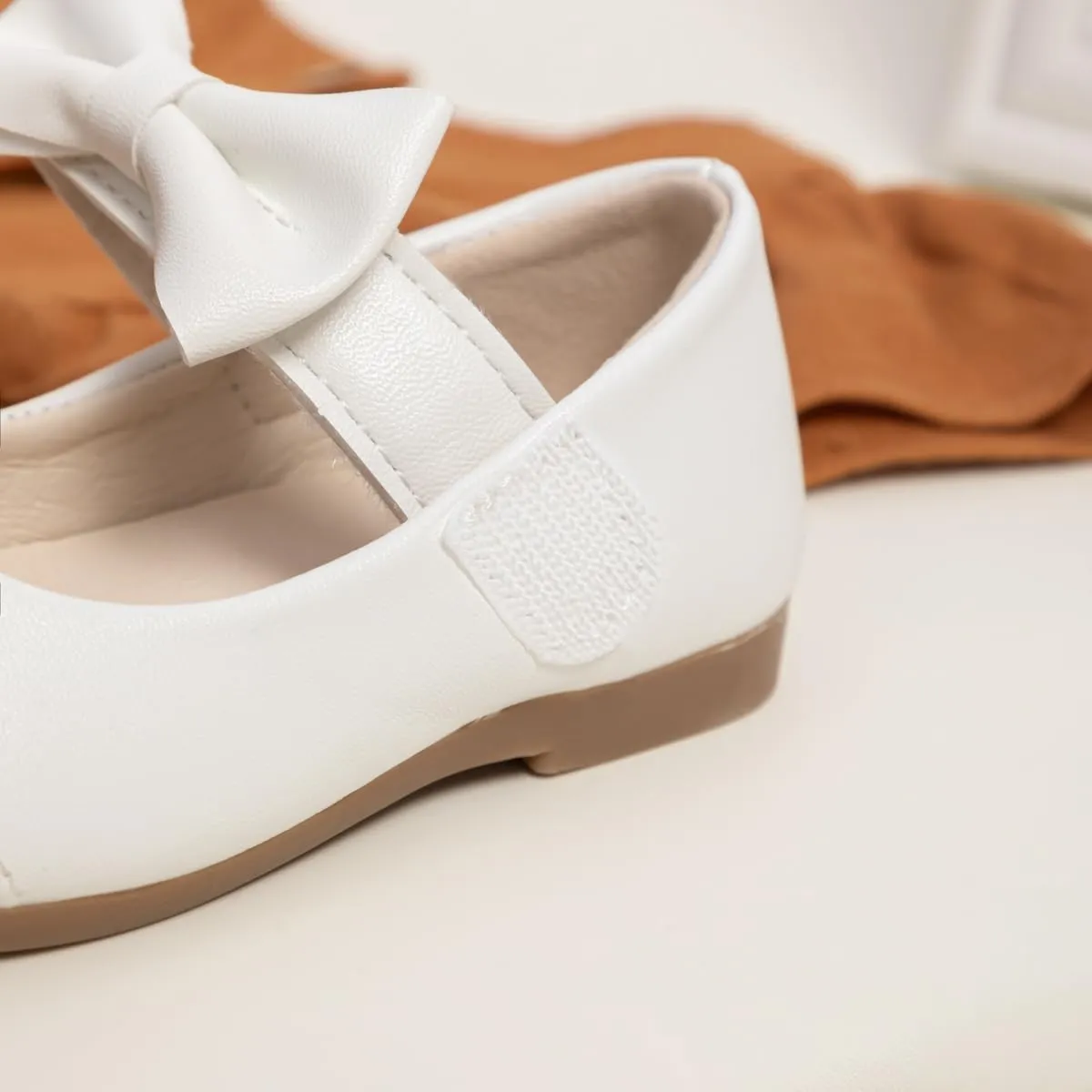 Mary Jane Little Girls Dress Shoes Toddler Baby Ballet Flats Flower Girls Wedding Party Bow Princess Kid Shoes