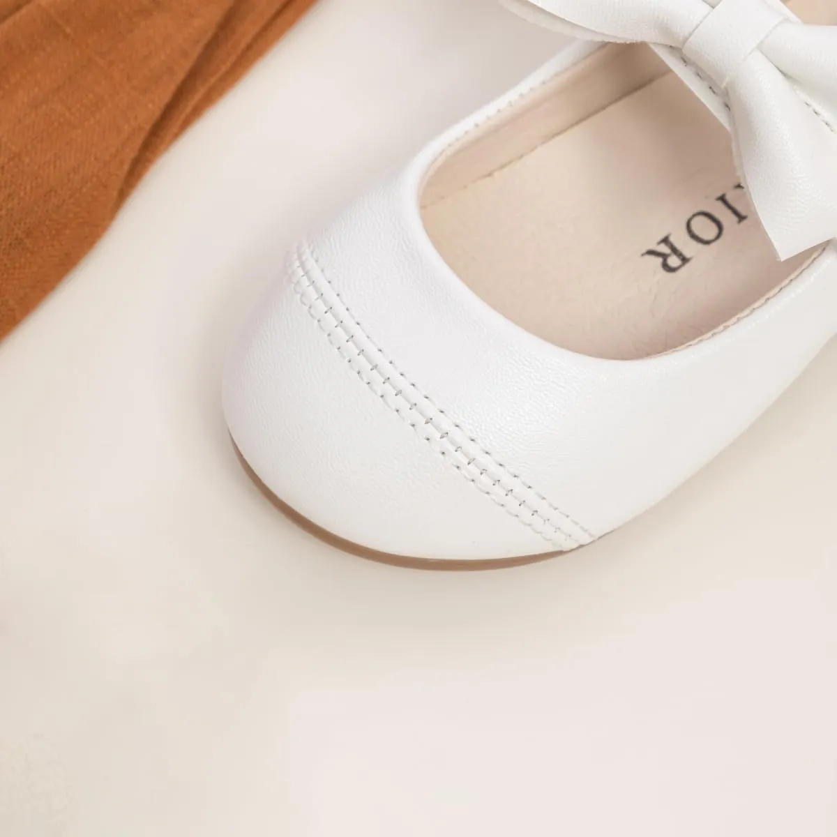 Mary Jane Little Girls Dress Shoes Toddler Baby Ballet Flats Flower Girls Wedding Party Bow Princess Kid Shoes