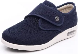 Mei MACLEOD Women's Wide Width Walking Shoes with Memory Foam Air Cushion Casual Sneakers Outdoor