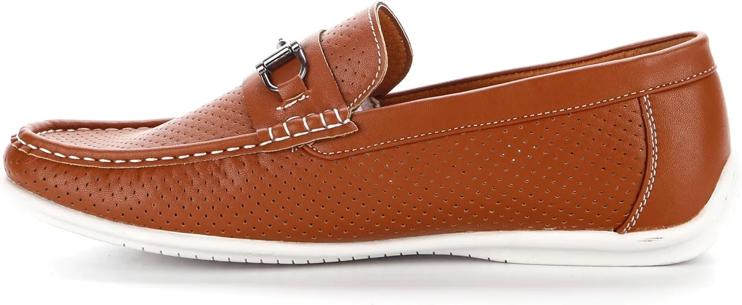 Men's Casual Loafer Shoes, Lightweight and Stylish Design for Office, Travel, and Leisure Activities