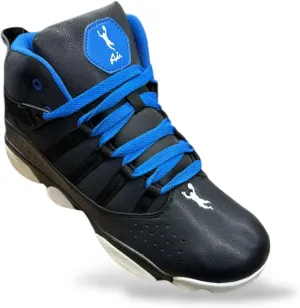Men's High-Top Basketball Sneakers – Cushioned Support, Breathable Design, Non-Slip Athletic Shoes