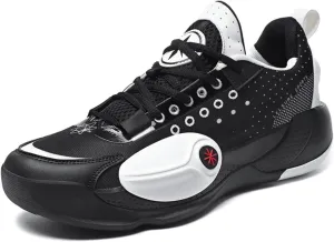 Men's Lightweight Mesh Platform Basketball Shoes Fashion High Top Non Slip Sport Sneakers for Walking Running Tennis Daily Driving