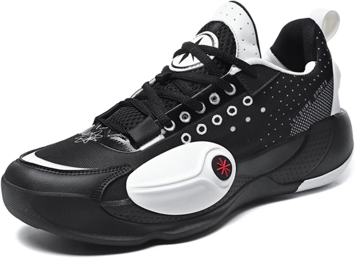 Men's Lightweight Mesh Platform Basketball Shoes Fashion High Top Non Slip Sport Sneakers for Walking Running Tennis Daily Driving